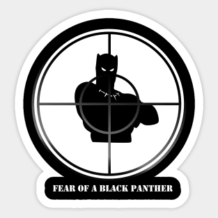 Fear of a Black Panther Sticker